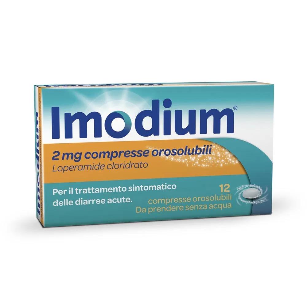 Imodium Diarrea Acuta 12 Compresse Orosolubili