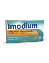 Imodium Diarrea Acuta 12 Compresse Orosolubili