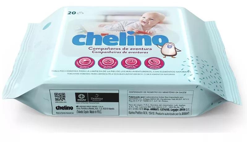 Chelino Lingettes Enfants 20 Lingettes