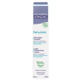 Eau Thermale Jonzac Rehydrate Soin Léger Fondant Bio 50ml