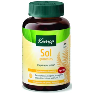 Kneipp Sol 60 Gummies Peach