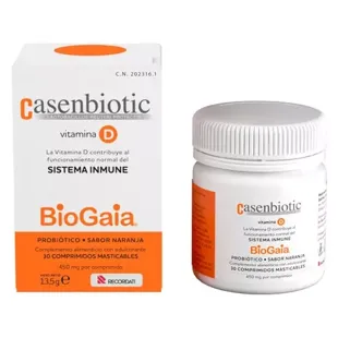 Casenbiotic Vitamina D 30 Comprimidos Masticables