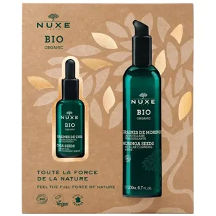 Nuxe BIO Serum Chia-Samen 30 ml + mizellares Wasser Moringa-Samen 200 ml