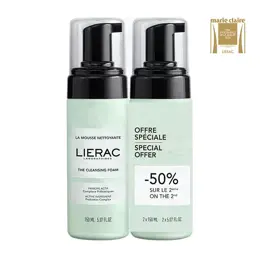 Lierac Le Duo Mousse Nettoyante Lot de 2 x 150ml