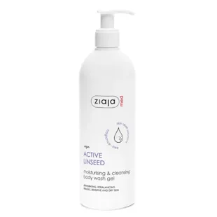 Ziaja Flax Seed Body Wash Gel 400 ml 