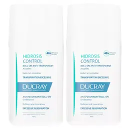 Ducray Hidrosis Control Anti-Transpirant Roll-On Lot de 2 x 40ml