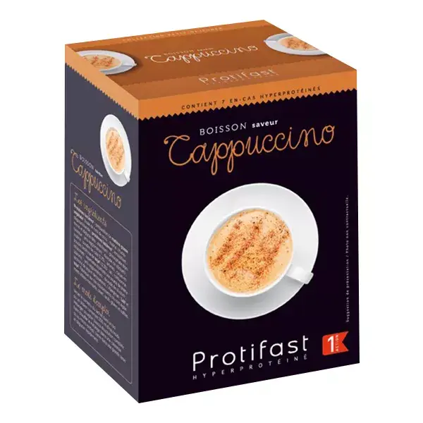 Protifast Bevanda Iperproteica Cappuccino 7 Bustine