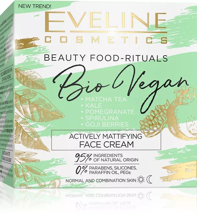 Eveline Cosmetics Bio Vegan Crema Facial Matificante 50 ml