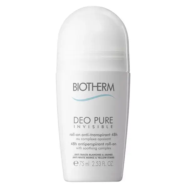 Biotherm Pure Invisible Roll-On Deodorant 75ml