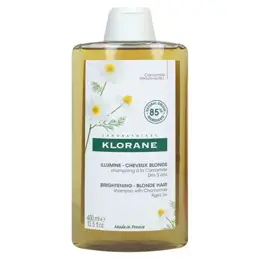 Klorane Camomille Shampooing Illuminateur Cheveux Blonds 400ml