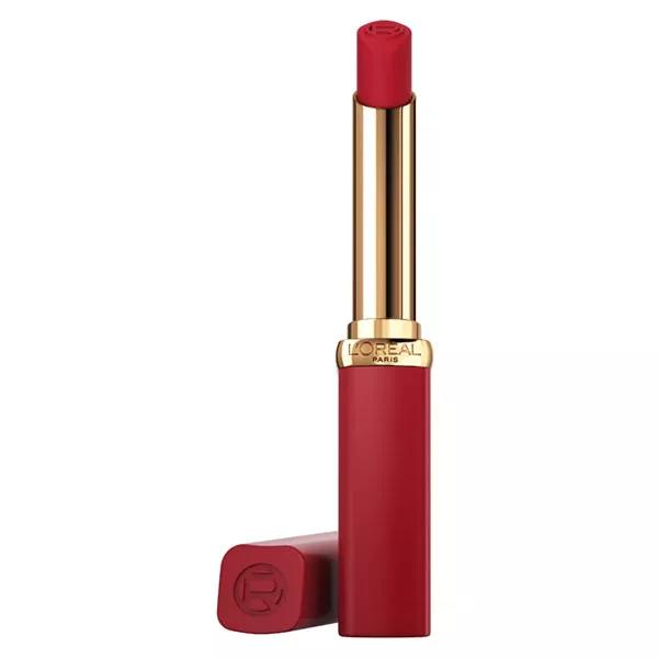 L'Oréal Paris Barra de Labios Volumen Intenso Mate Colores de Valor N°300 Rouge Confident 1.8g