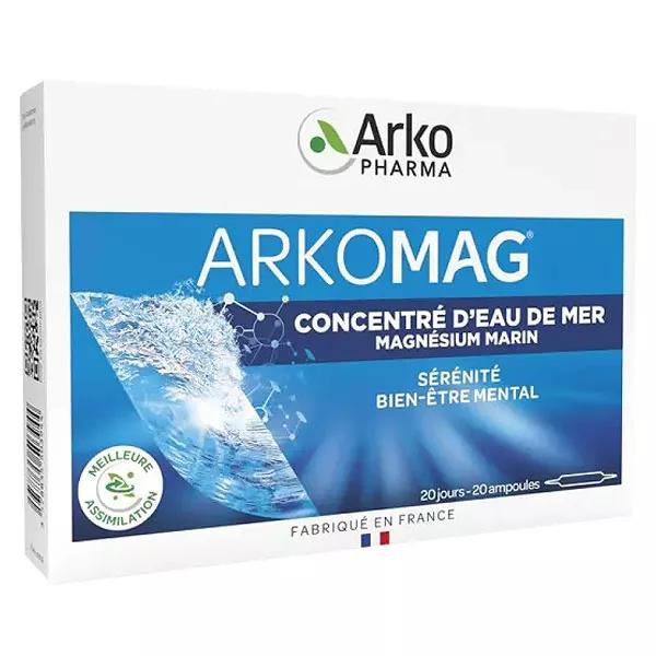 Arkopharma ArkOcéan Magnesio Marino Vitamina B6 Sabor Caramelo - 20 ampollas