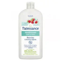 Natessance Shampoing Fortifiant Ricin Bio et Kératine Végétale 500ml