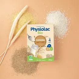 Physiolac Bio Céréales Instantané 4 mois+ 200g