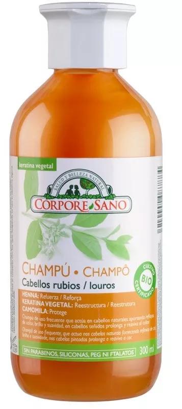 Corpore Sano Champú Henna Cabello Rubio 300 ml