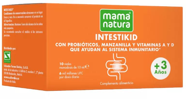 Frascos Mama Natura Intesikid +3 Anos 10x10ml