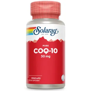 Solaray Pure Coenzyme Q10 30 mg 30 Vegetable Capsules