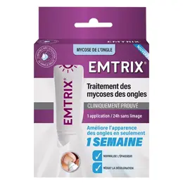 Emtrix® Traitement pour Mycoses ou Psoriasis des Ongles 10 ml