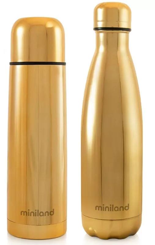 MyBabyAndMe Gold Thermo 500 ml + Bouteille Thermique Miniland