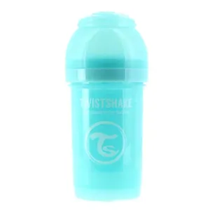 Twistshake Biberon Anti-Colique 180 ml Bleu Pastel