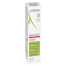 A-Derma Biology Calm Soin Dermatologique Apaisant Bio 40ml