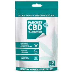 Healthy Vitality Forte Plus CBD Patches 12 units