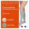 RADIANTE Chaussettes de compression Vert Ressource Taille 2 Classe 2