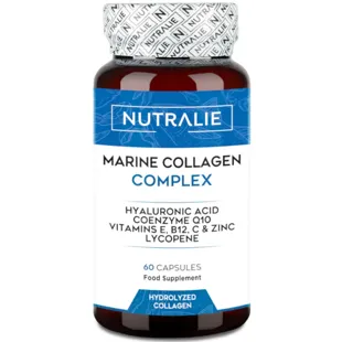 Nutralie Colágeno Marino Complex con Ácido Hialurónico Piel 60 Cápsulas
