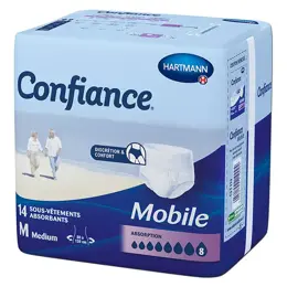 Hartmann Confiance Mobile Absorption 8 Gouttes Taille M 14 sous-vêtements