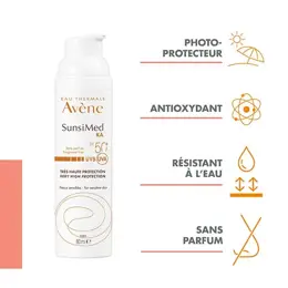 Avène Solaire SunsiMed KA SPF50+ 80ml