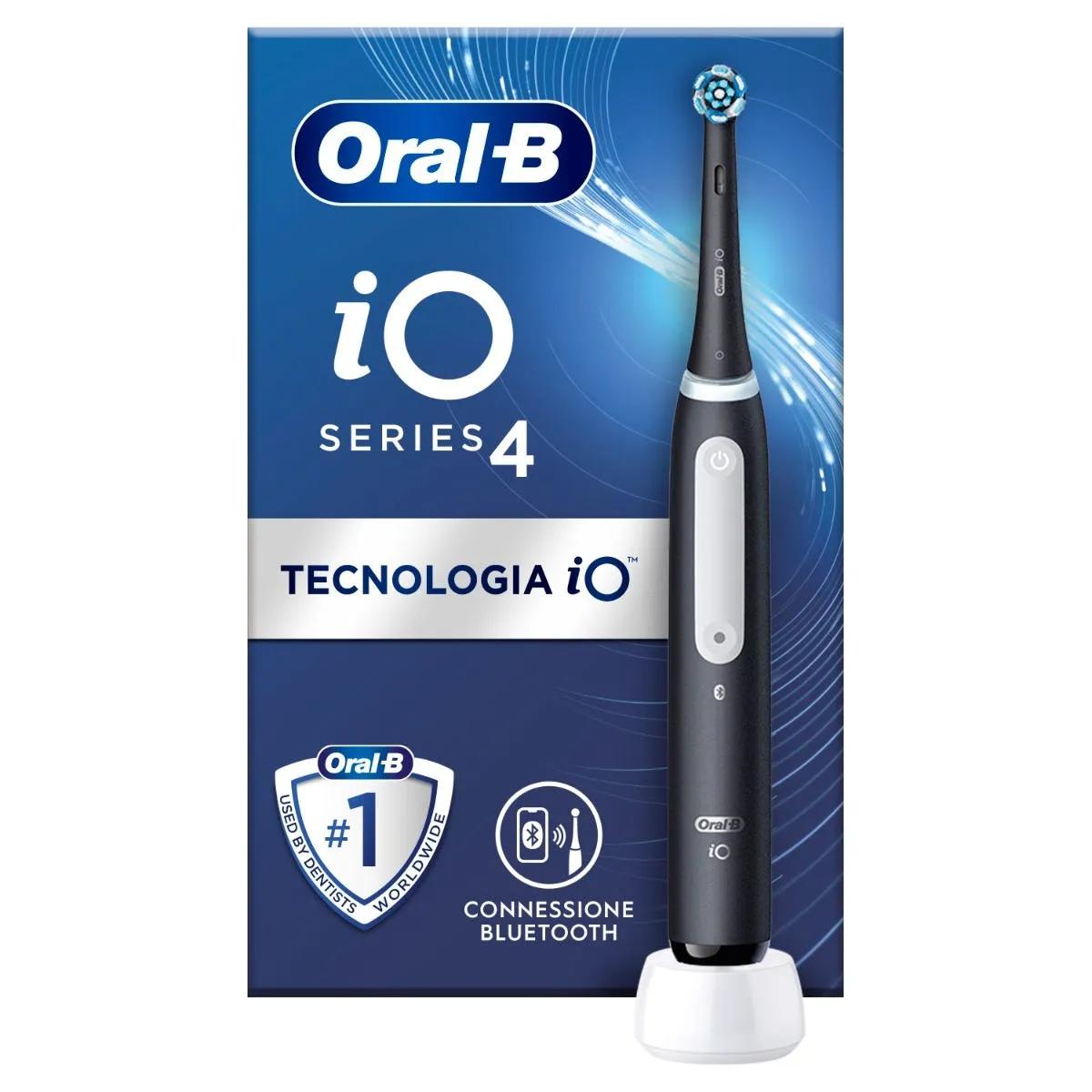 Oral-B iO 4 Spazzolino Elettrico Ricaricabile Nero