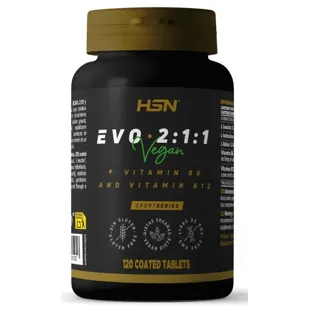 HSN Evo 2:1:1 (BCAA&#39;S 2:1:1 + Vitamins B6 and B12) 120 Tabs