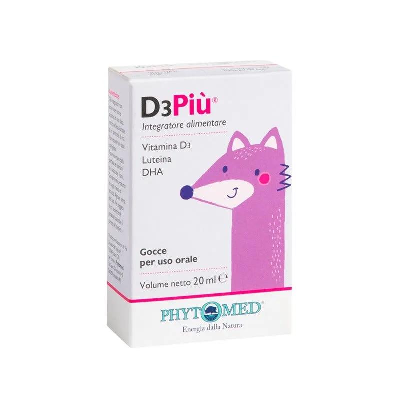 D3piu Gocce Integratore Vitamina D 20 ml