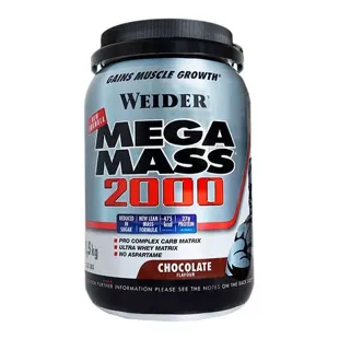 Mega mass 2000 1.5 kg of chocolate flavor Weider