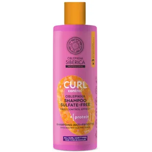 Natura Siberica Sulfate-Free Shampoo with Proteins Curl Control 400 ml