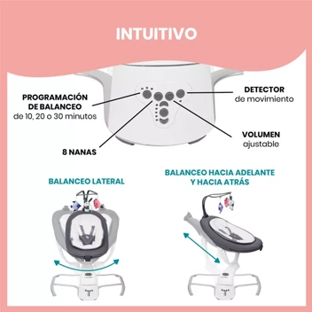 Balancín lateral  Badabulle ® – Babymoov ES