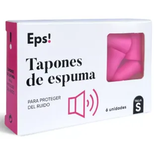 EPS! Tapón Espuma Talla S 6 uds