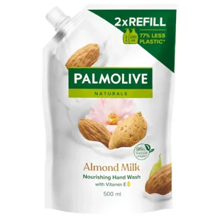 Palmolive Naturals Milk and Almond Hand Soap Refill Doypack 500 ml