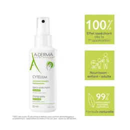 A-Derma Cytelium Spray Asséchant Apaisant 100ml