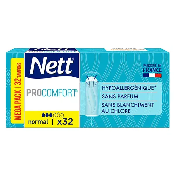Nett ProComfort Tampon Normal 32 unités