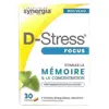 Synergia D-Stress Focus 30 comprimés