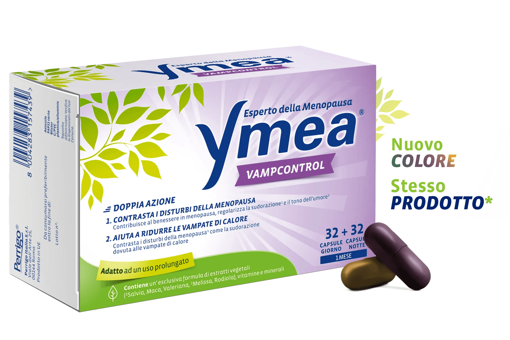 Ymea Vamp Control Integratore Menopausa 32+32 Capsule