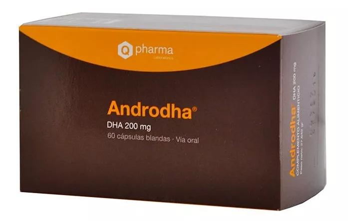 AndroDHA 200 mg 60 Cápsulas Moles