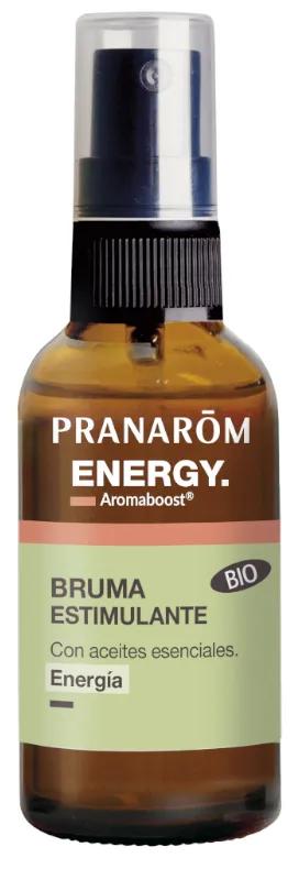 Pranarôm Aromaboost Energy Brume d&#39;Ambiance Bio Tonifiante Anti-Fatigue 50 ml