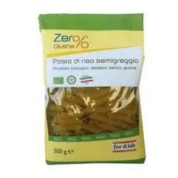 Fior di Loto Zero% Glutine Penne di Riso Semigreggio Bio 250 g