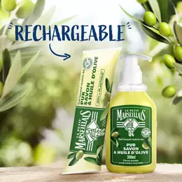 Le Petit Marseillais Recharge Gel Lavant Mains Pur Savon & Huile d'Olive 250ml