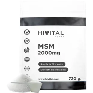 Hivital MSM 2000mg 720 gr