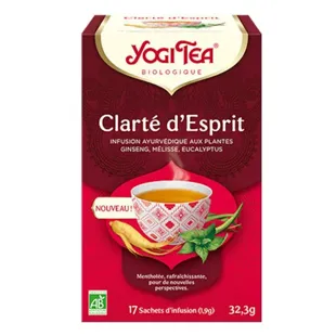 Yogi Tea Infuso Chiarezza della Mente 17 bustine