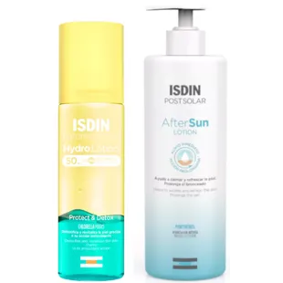 Isdin Hidroloção FPS50 200 ml + Pós-sol 400 ml