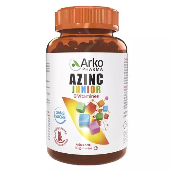 Arkopharma Azinc Junior Croissance bote de 60 gominolas